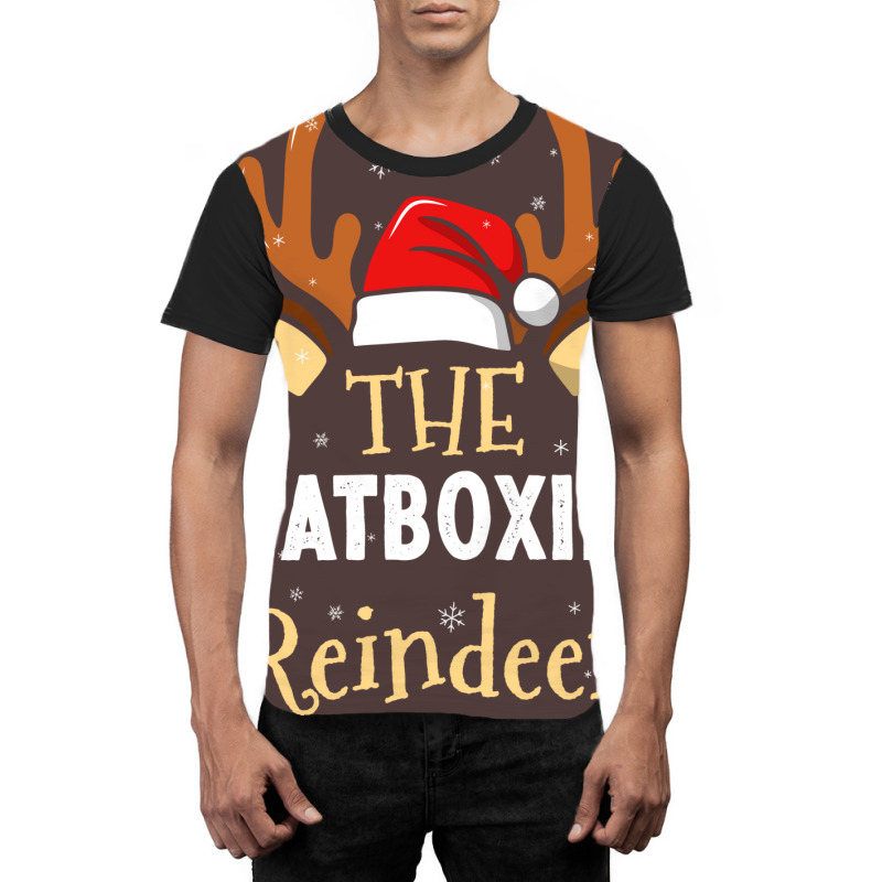 The Beatboxing Reindeer Family Matching Christmas Graphic T-shirt | Artistshot