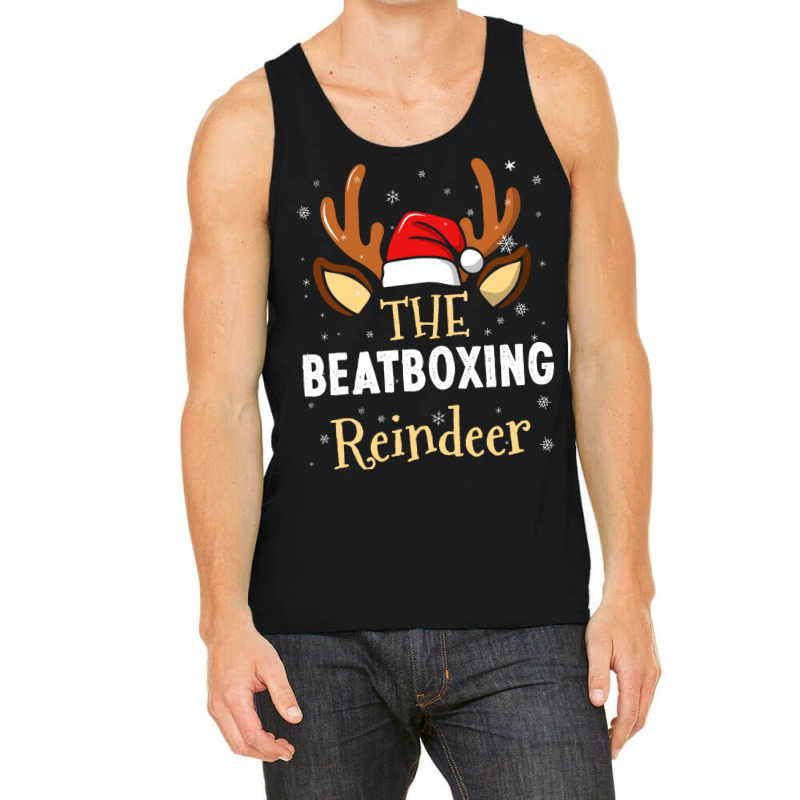 The Beatboxing Reindeer Family Matching Christmas Tank Top | Artistshot