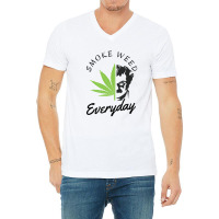 Smoke Weed Everyday V-neck Tee | Artistshot