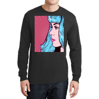 Dramatic Pink Pop Art Long Sleeve Shirts | Artistshot