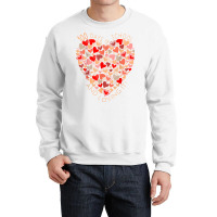 Cute 100th Day Of School And Still Loving It Heart Crewneck Sweatshirt | Artistshot