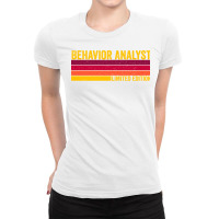 Behavior Analyst Girl 70s Ladies Fitted T-shirt | Artistshot