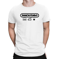 Snacktendo Black Variant T-shirt | Artistshot