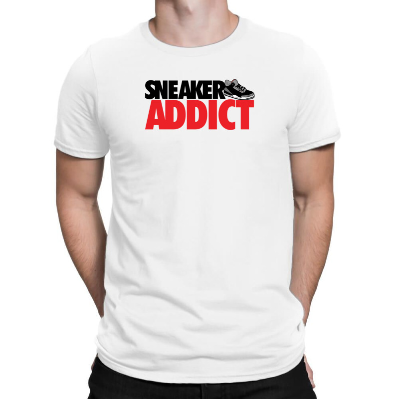 Sneaker Addict J3 Black Cement Friend T-shirt | Artistshot