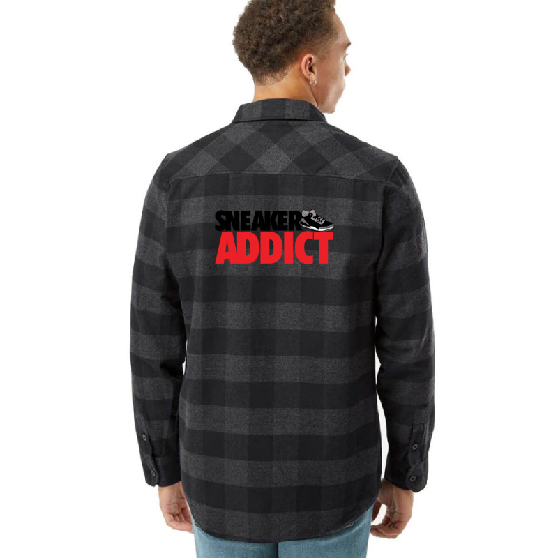 Sneaker Addict J3 Black Cement Friend Flannel Shirt | Artistshot