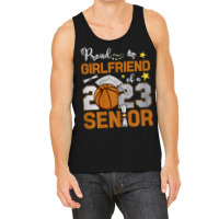 Womens Proud Girlfriend Of A 2023 Senior Basketbal Tank Top | Artistshot