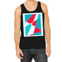 Blue And Red Abstract 70s Tank Top | Artistshot