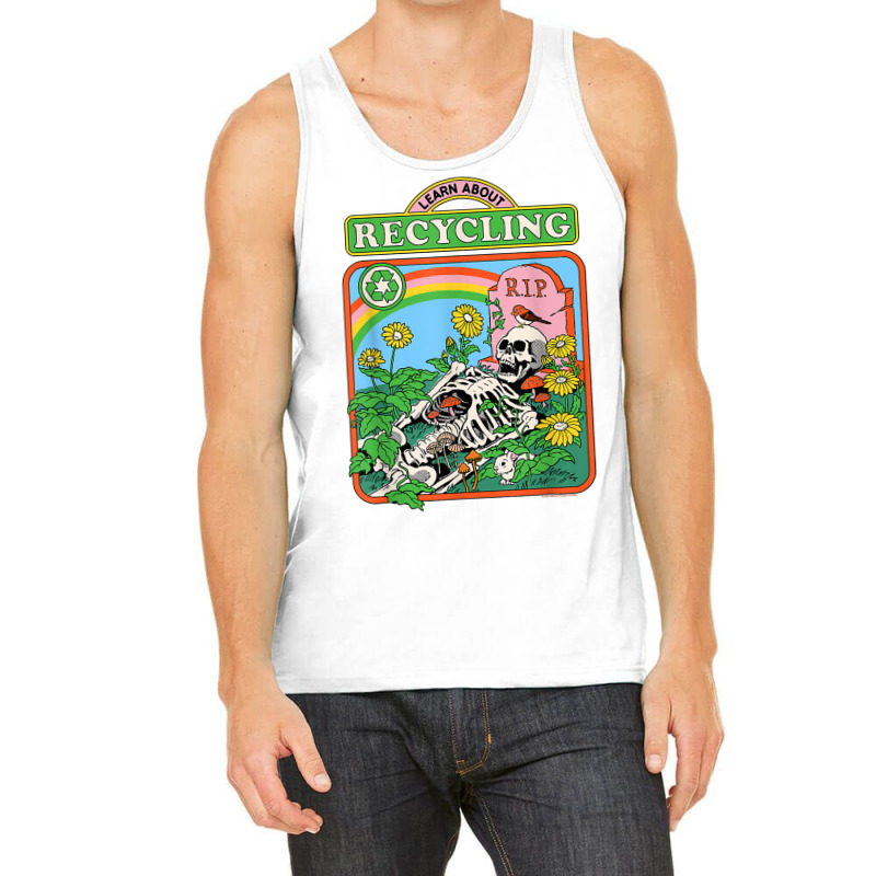 Steven Rhodes Learn About Recycling T Shirt Tank Top | Artistshot