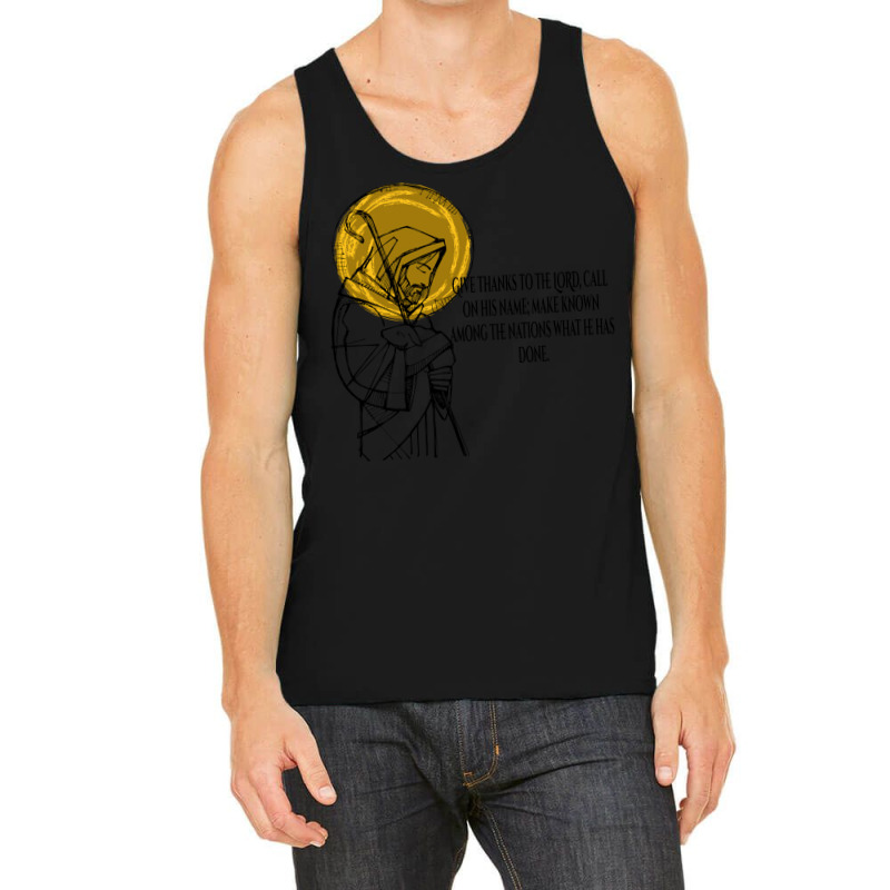 Give Thanks To The Lord Bible Tank Top by klinckbedoreh | Artistshot