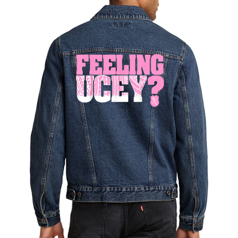 Feeling Ucey T Shirt Men Denim Jacket | Artistshot