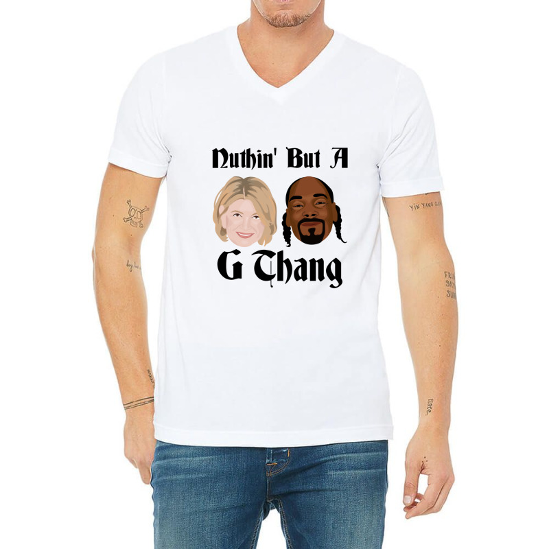 Snoop And Martha G Thang V-neck Tee | Artistshot