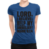 I Believe Girl Ladies Fitted T-shirt | Artistshot