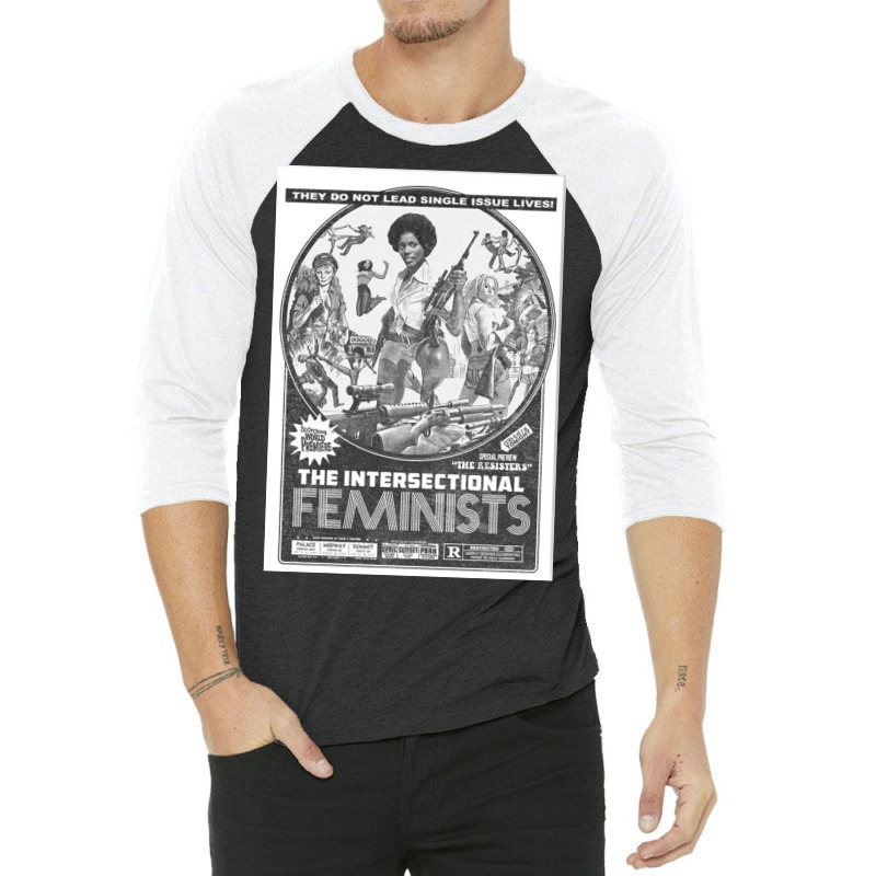 The Intersectional Feminists 3/4 Sleeve Shirt | Artistshot