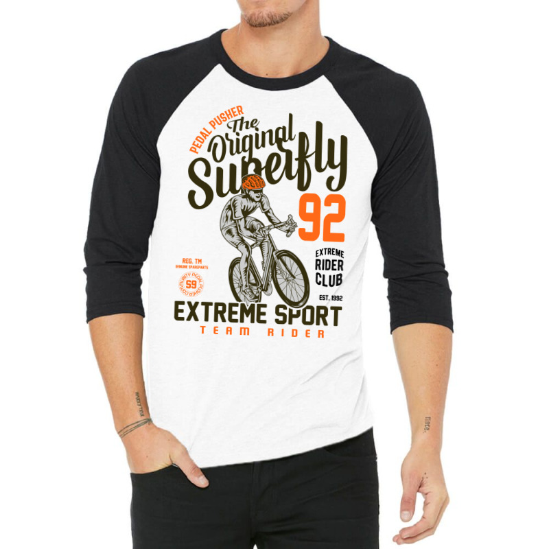 Extreme Cycling Club Gift 3/4 Sleeve Shirt | Artistshot