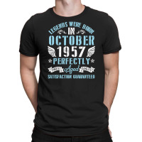 Happy Birthday 63 Years Old Legends Were Born In O T-shirt | Artistshot