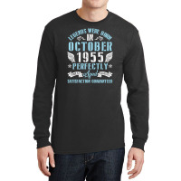 Happy Birthday 65 Years Old Legends Were Born In O Long Sleeve Shirts | Artistshot