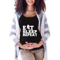 Hot Trend Eat Sleep Repeat Hockey Maternity Scoop Neck T-shirt | Artistshot