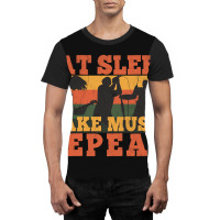 Trending Eat Sleep Soccer Repeat Funny Musician T- Graphic T-shirt | Artistshot