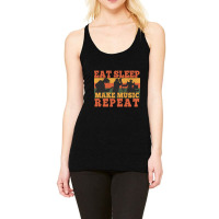 Trending Eat Sleep Soccer Repeat Funny Musician T- Racerback Tank | Artistshot