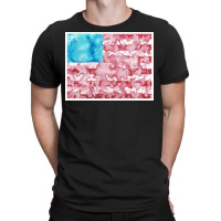 Watercolor America T-shirt | Artistshot