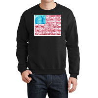 Watercolor America Crewneck Sweatshirt | Artistshot