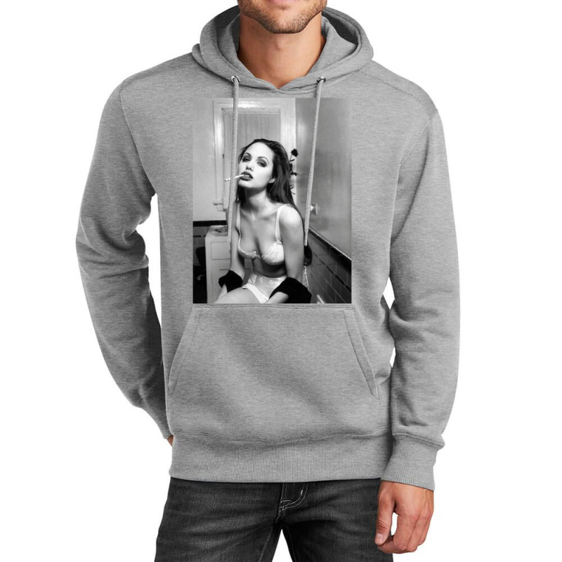 Angelina Jolie Unisex Hoodie by ickescorleeh | Artistshot