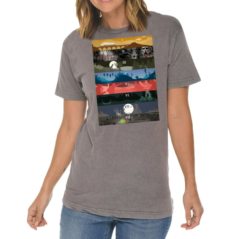 Many Stages 9 Vintage T-shirt | Artistshot