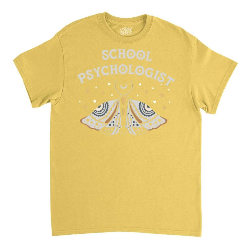 School Psychologist Boho Butterfly Design Classic T-shirt by tezenopragere | Artistshot