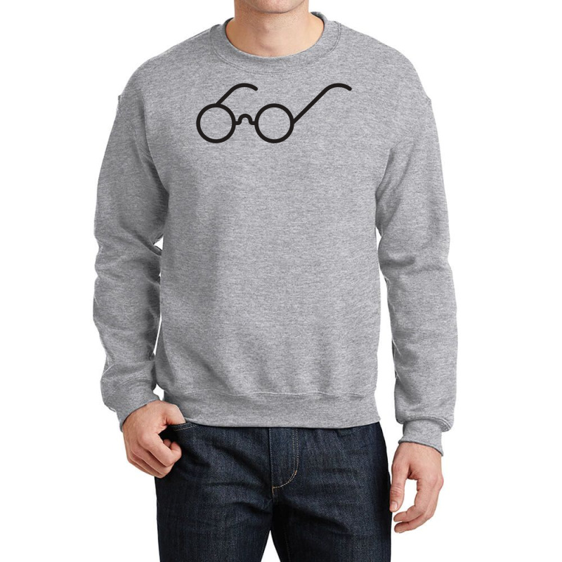 Nerd Wizard Glasses 47 Crewneck Sweatshirt | Artistshot