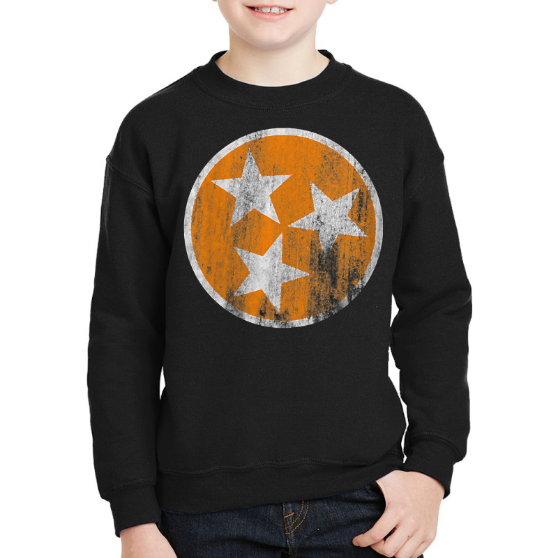 Womens Orange Tennessee Flag Volunteer State Tri S Youth Sweatshirt by karynadreck | Artistshot