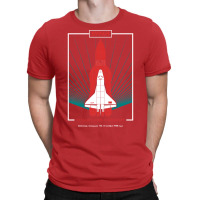 Buran Soviet Shuttle Orbiter Vintage Poster T-shirt | Artistshot