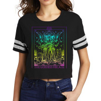 The Goddess Hecate Tarot Card Triple Moon Witch He Scorecard Crop Tee | Artistshot