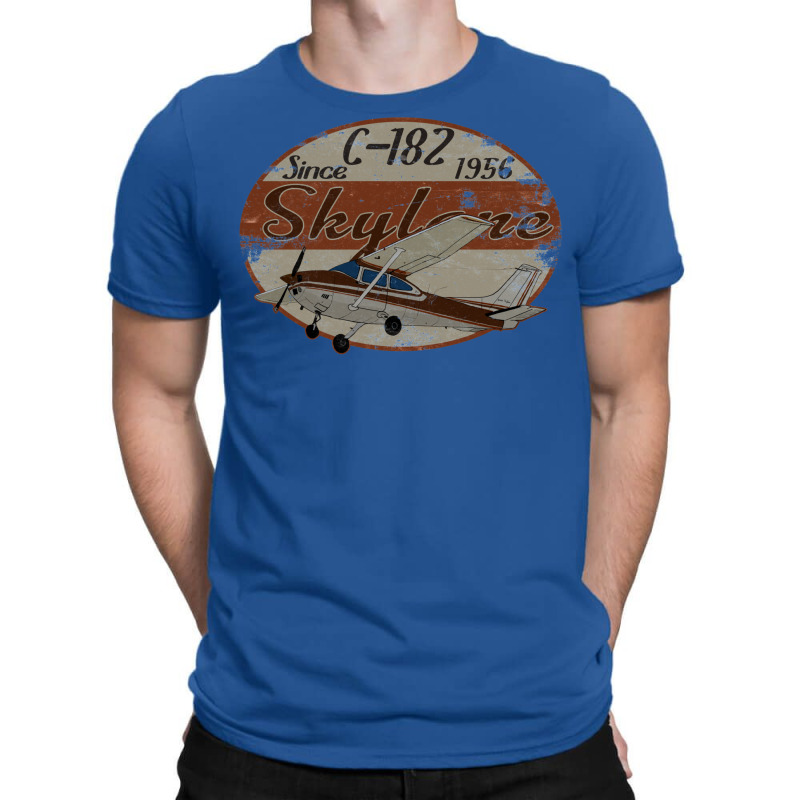 Cessna 182 Skylane Since 1956 Retro Vintage Airpla T-shirt | Artistshot