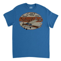 Cessna 182 Skylane Since 1956 Retro Vintage Airpla Classic T-shirt | Artistshot