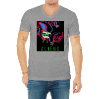 Alien V-neck Tee | Artistshot