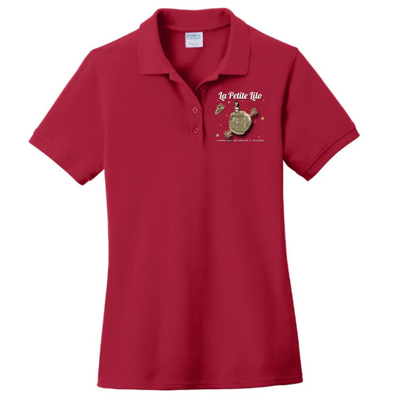 La Petite Lilo (monotone) Ladies Polo Shirt by cobachvelosav | Artistshot