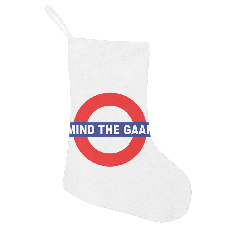 Mind The Gaap Gap Funny Accounting Joke Premium T Holiday Stocking | Artistshot