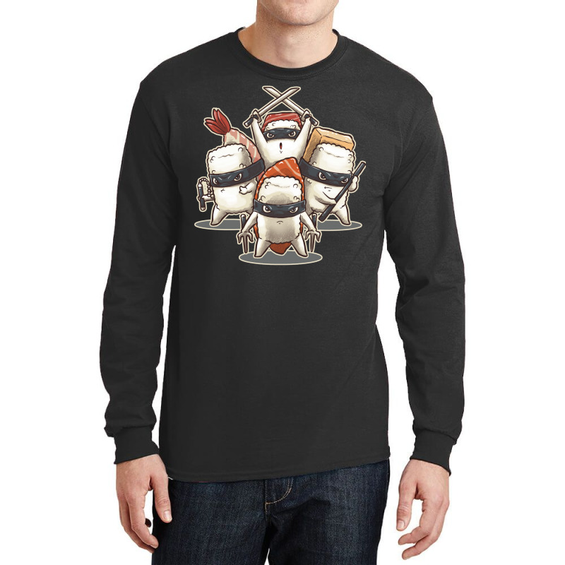 Nigiri Ninja V.2 Long Sleeve Shirts by tociljkajal6 | Artistshot