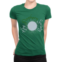 The Prophecy Society Green And Silver Snake Pocket Ladies Fitted T-shirt | Artistshot