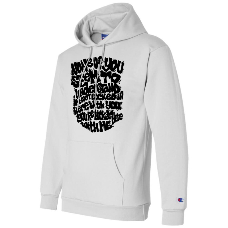 None Of You! Champion Hoodie by tociljkajal6 | Artistshot