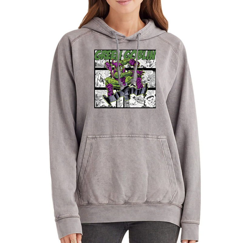 Green Goblin Vintage Hoodie | Artistshot