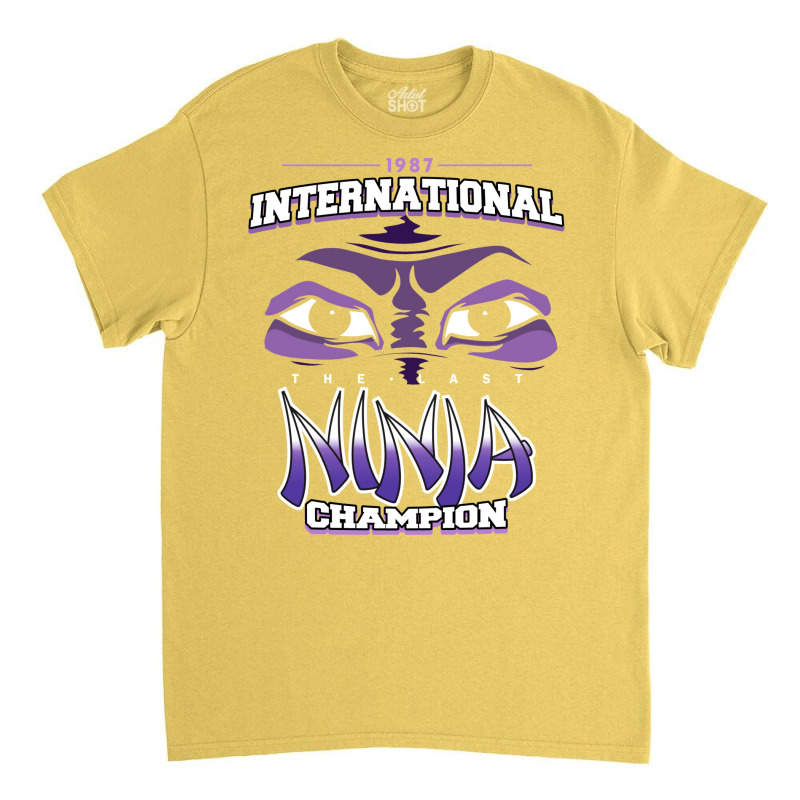 International Last Ninja Champion Classic T-shirt by serknenkeliw | Artistshot