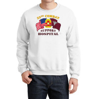 Army Combat Medic   32nd Combat Support Hospital V Crewneck Sweatshirt | Artistshot