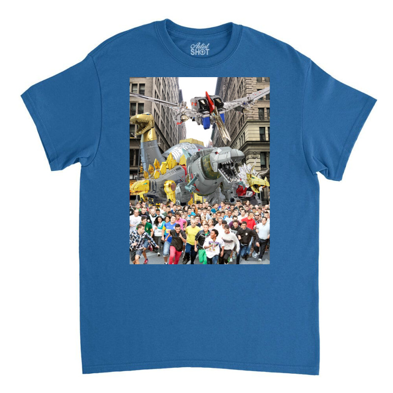 Attack Of The Dinobots Classic T-shirt | Artistshot