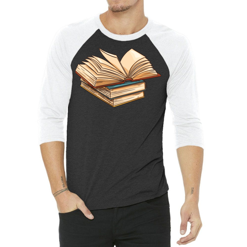 Magic Spell Books 3/4 Sleeve Shirt by bielommatessm | Artistshot