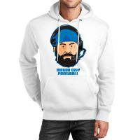 Motor City Football Cartoon Vector Unisex Hoodie | Artistshot