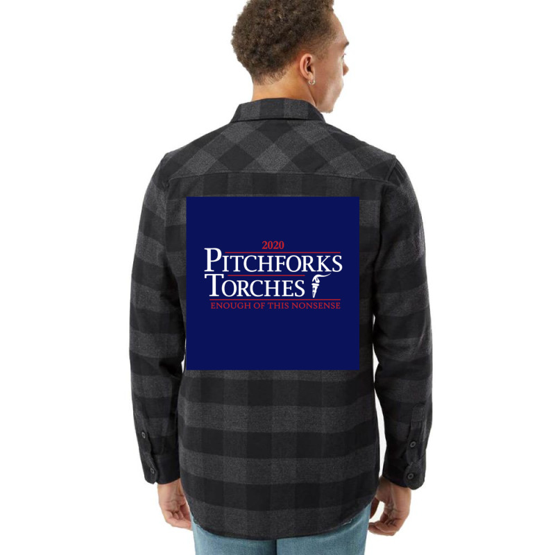 Pitchforks & Torches 2020 Presidential Campaign Flannel Shirt | Artistshot