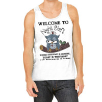 Welcome To Night Shift Where Everday Is Monday Owl Tank Top | Artistshot