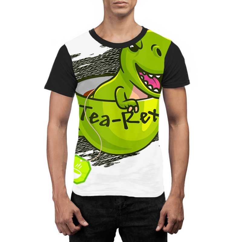 Cute Dino T Rex Dinosaur King Reptile Party Cup Graphic T-shirt | Artistshot