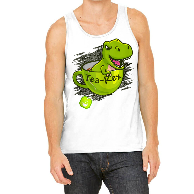 Cute Dino T Rex Dinosaur King Reptile Party Cup Tank Top | Artistshot